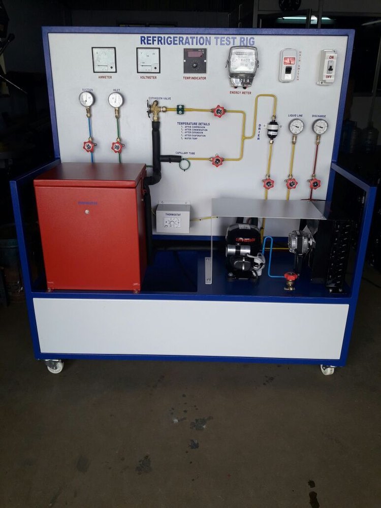 Stainless Steel Refrigerator Test Rig, For Laboratory Equipment