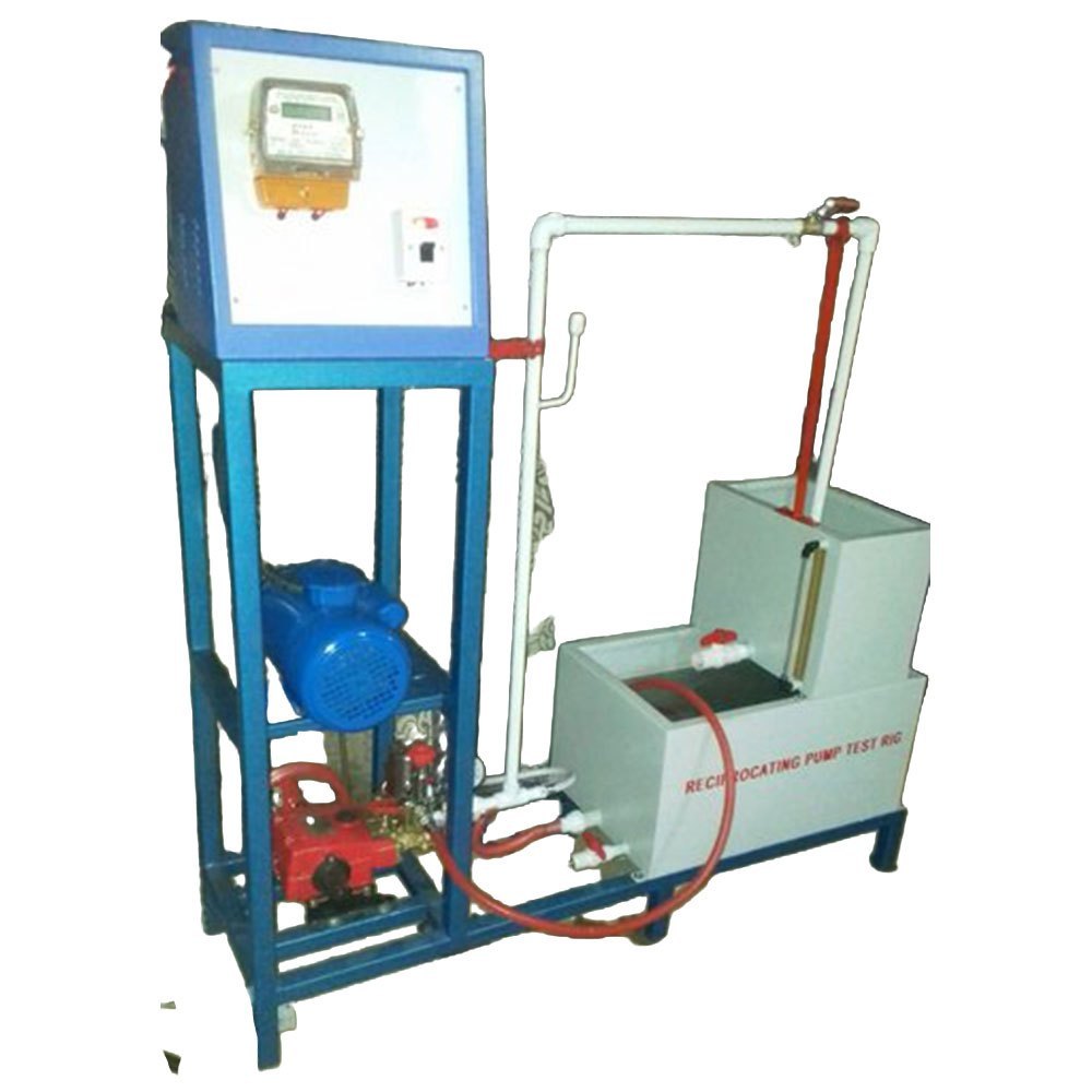 Reciprocating Pump Test Rig, For Laboratory Equipment