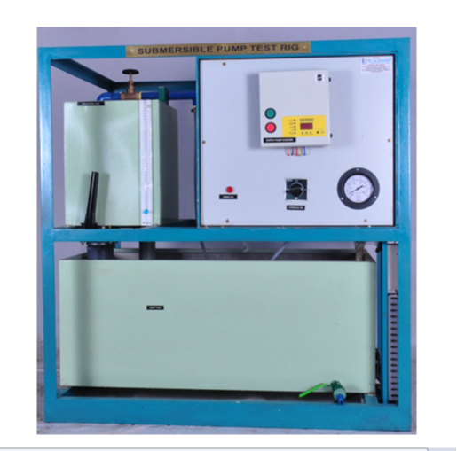 Submersible Pump Test Rig, for College Laboratory