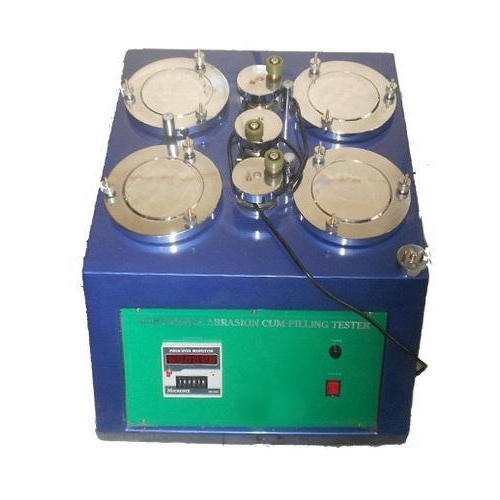 Textile Innovatives Mild Steel Martindale Abrasion Cum Pilling Tester, Packaging Type: Wooden Box