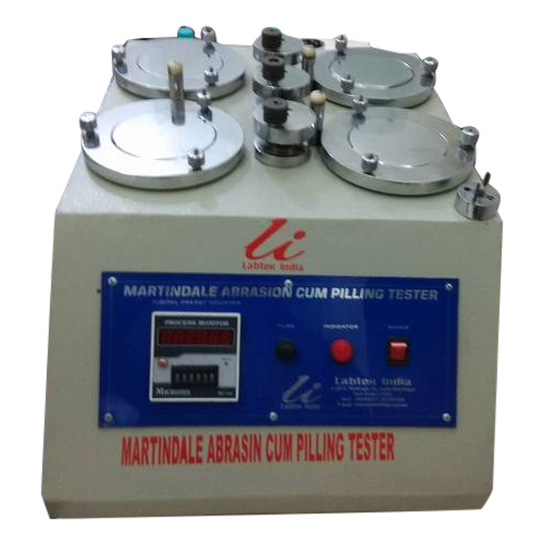 Martindale Abrasion Cum Pilling Tester
