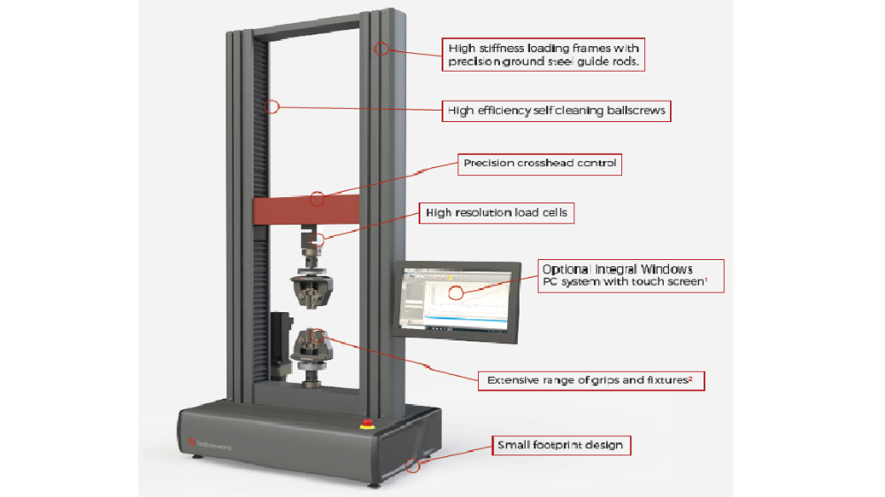 Touch Screen or Monitor UTM- Automatic Servo Control Fabric Tensile Strength Tester
