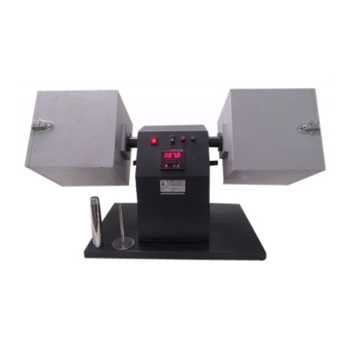 B-TEX Wooden box with inner cork sheet layer.. Pilling Tester