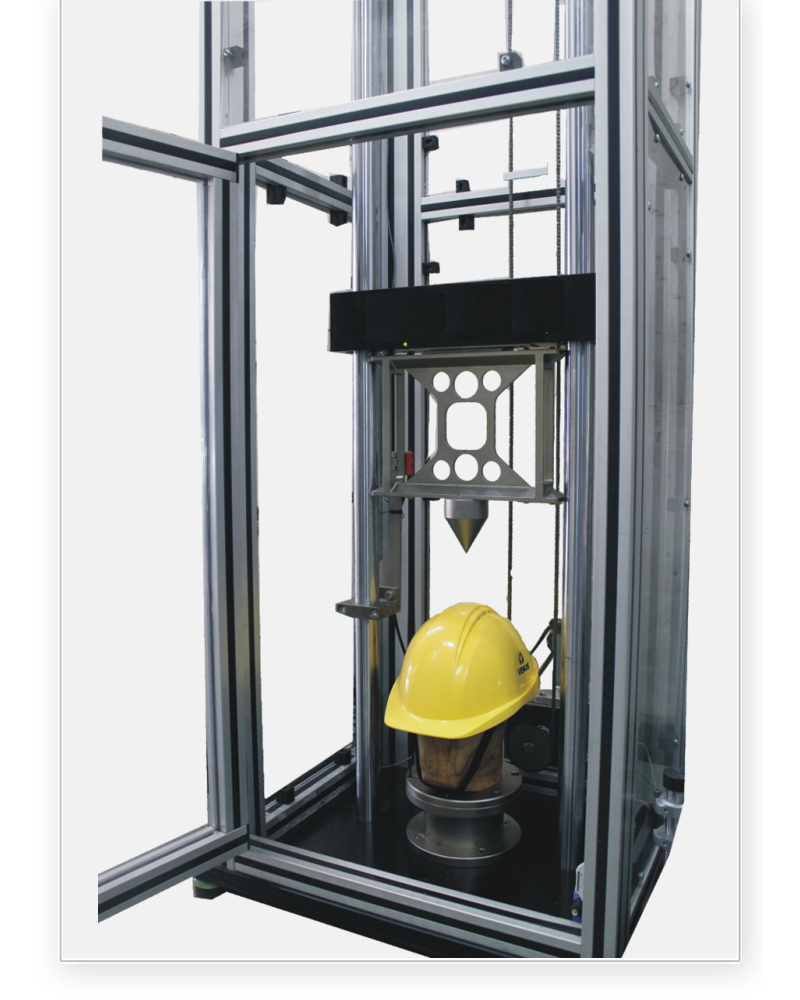 Helmet Impact Absorption Testing Machine, Automation Grade: Automatic