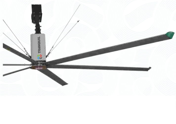 Automatic TRANQUIL HVLS Fan, Phase: Single, Three