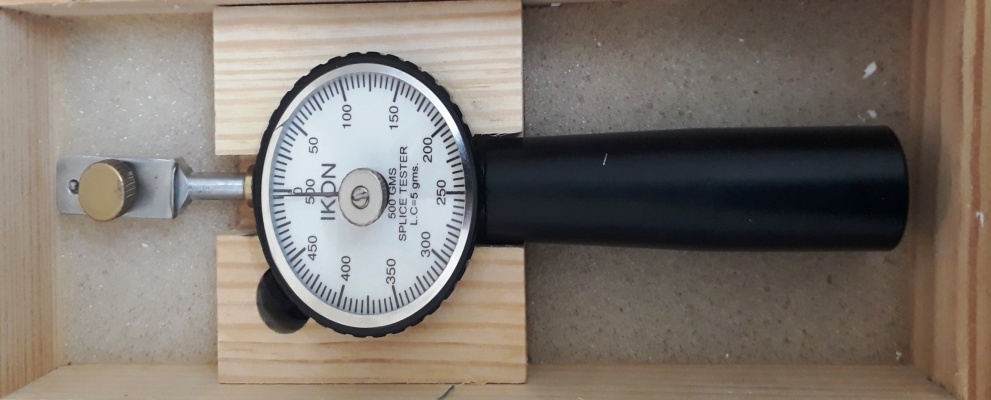 Splice Strength Tester - Manual