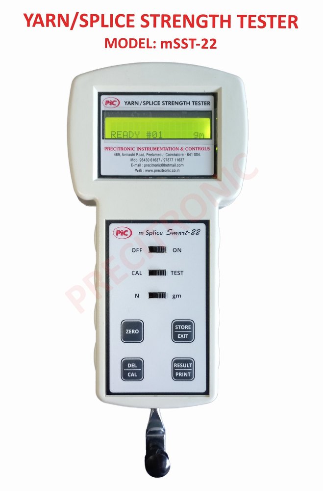 HANDHELD DIGITAL YARN STRENGTH TESTER, Automation Grade: Manual