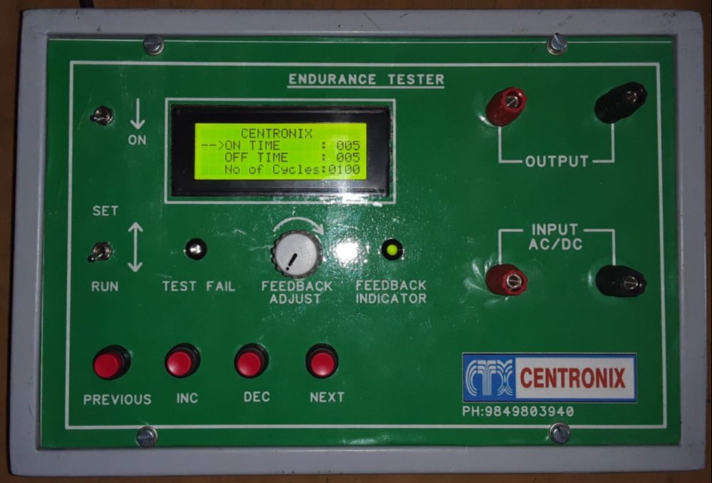 Single Phase Endurance Tester for electrical appliances, 220 V