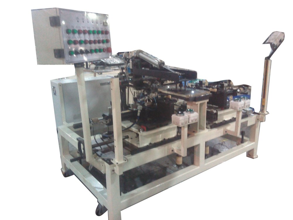 Semi Automatic Three Phase Hydraulic Condenser Core Builder