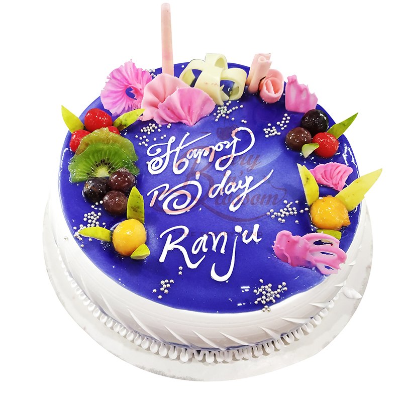 Exotic Black Currant Cake, Packaging Type: Box