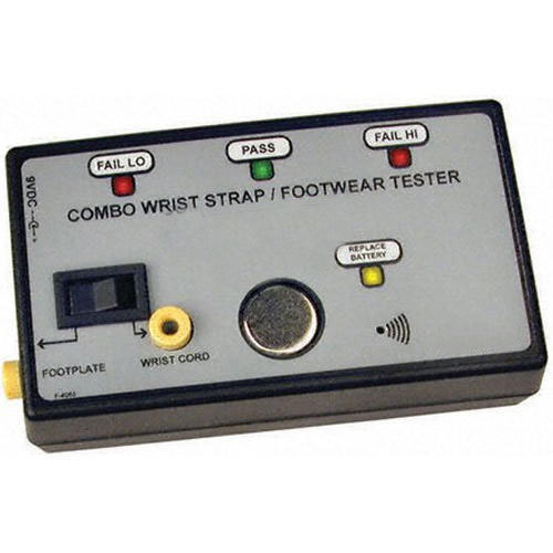 Combo Wrist Strap Footwear Tester