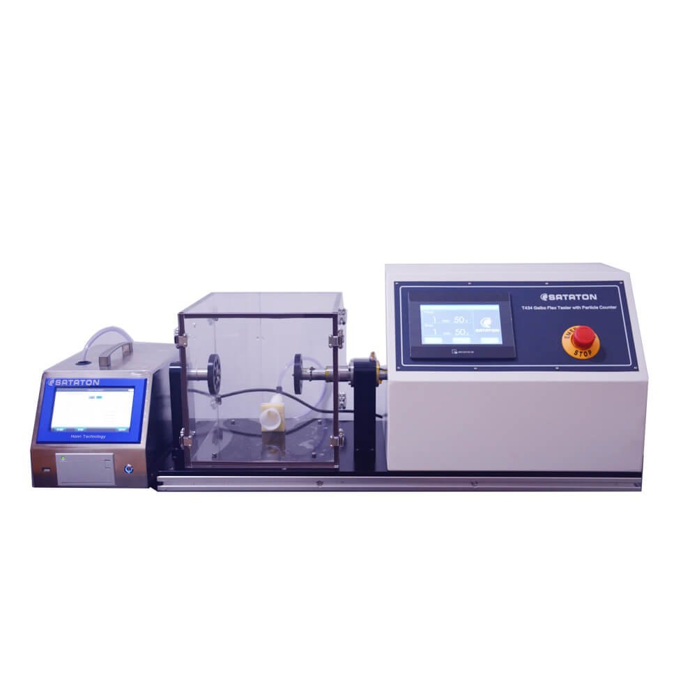 60 Cycles/Min Gelbo Flex Tester With Particle Counter