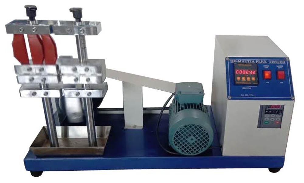 Digital Blue Demattia Flex Tester, For Laboratory, Packaging Type: Wooden Box