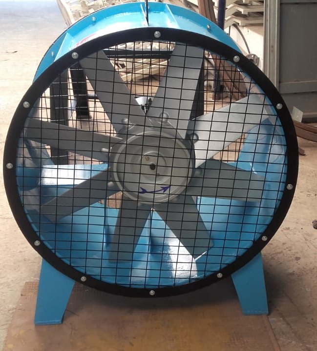 From 1hp From 25mm Axial Flow Fan, Impeller Size: From 600mm, Capacity: From 1500cfm