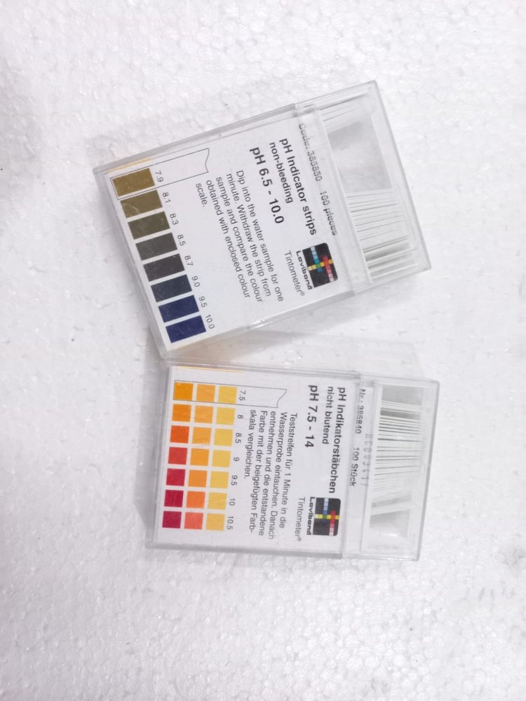 Lovibond Ph Indicator Strips, 100pcs, Model Name/number: 385850