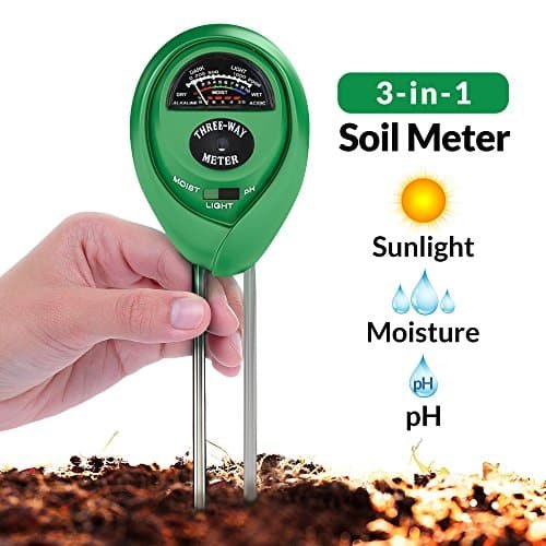 Improted Manual 3 in 1 Soil pH & Moisture Tester, For Industrial