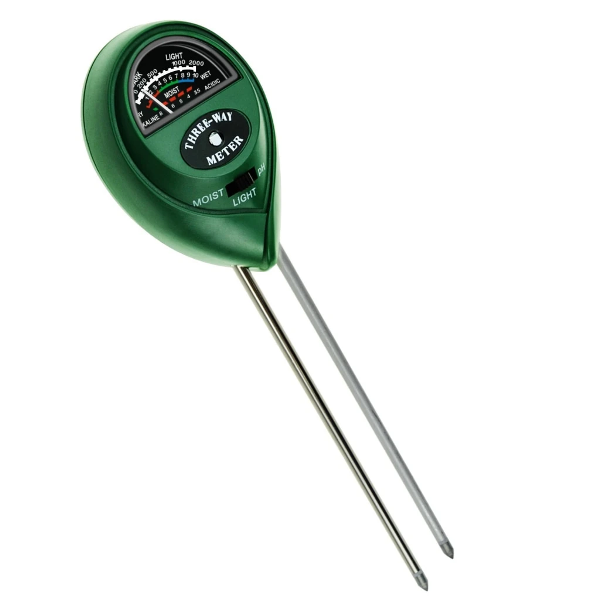 3 Way Soil Meter for Moisture Light PH Testing, For Agriculture, Model Name/Number: AB0543