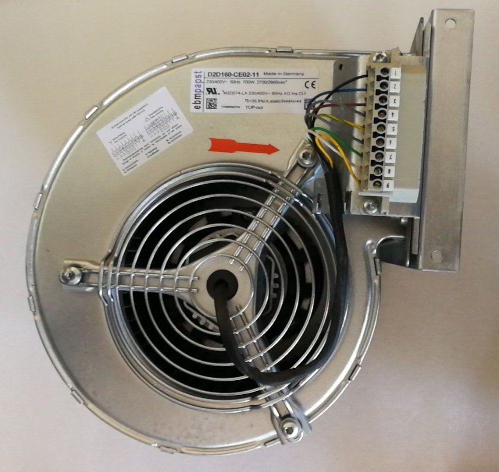 230-400V 2700-2900 D2D160-CE02-11 -Embpapst Fan