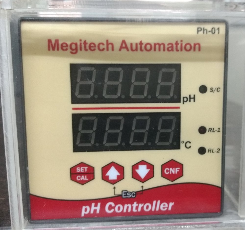 Megitech, Digital 0.01 Online PH Indicator, 200 G, Model Name/Number: 505M