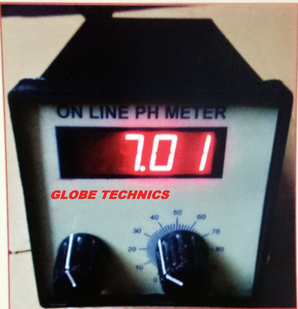 GLOBE TECHNICS Online PH Meter, for Laboratory