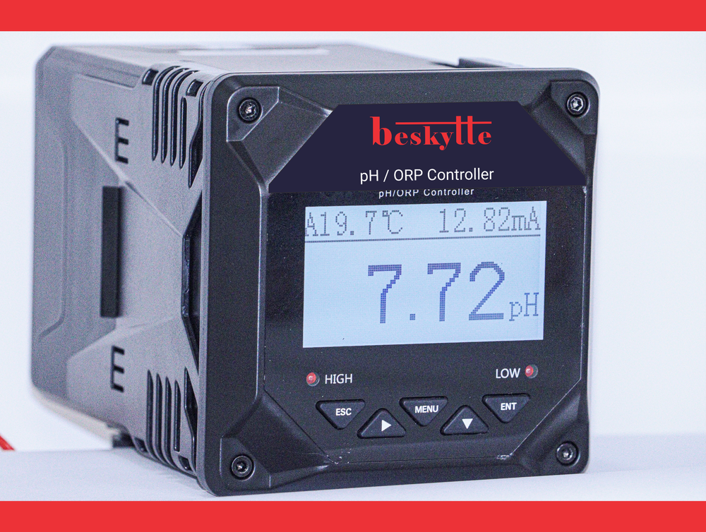 Autocalibration Lcd Display Online Ph Meter With Transmitter, 990 Gm, Model Name/Number: BKPH100