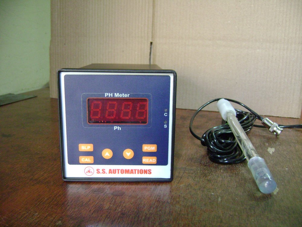S.S AUTOMATIONS 0.01pH Digital PH Transmitter, Model: Online, Model Name/Number: PH8