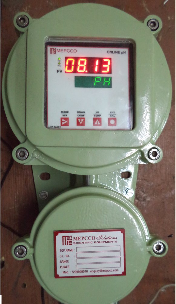 7 Segment LED 0.1 Flame Proof Online PH Meter, Refer Catlog, Model Name/Number: FLP Instruments