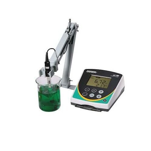 Up To 6 Points Lcd pH700 Benchtop Meter with Epoxy Probe SS ATC Probe Stand, For Laboratory