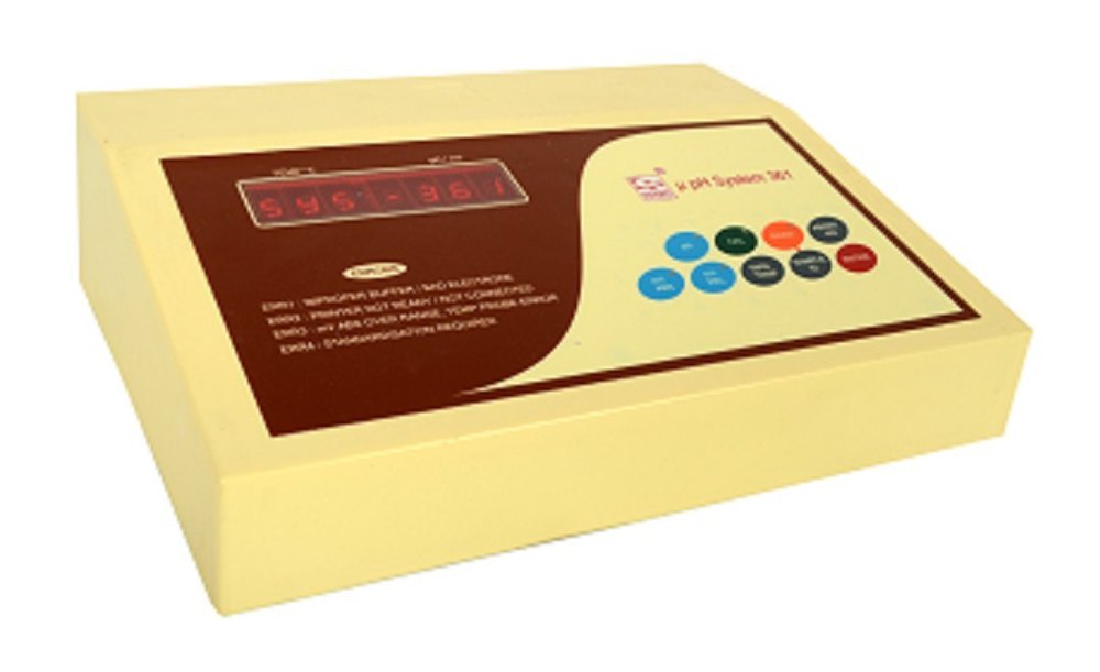 Systronics 3 Point Ph Meter With Electrode And Temp. Probe, 1.25 Kg, Model Name/number: Type : 361