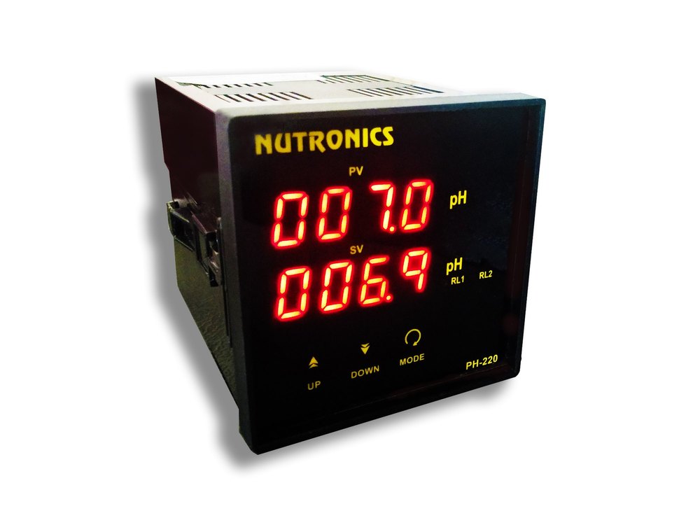 Nutronics Dual 12.5mm Height, 7 Segment Ph Instruments PH-220, For Industrial, 400gms