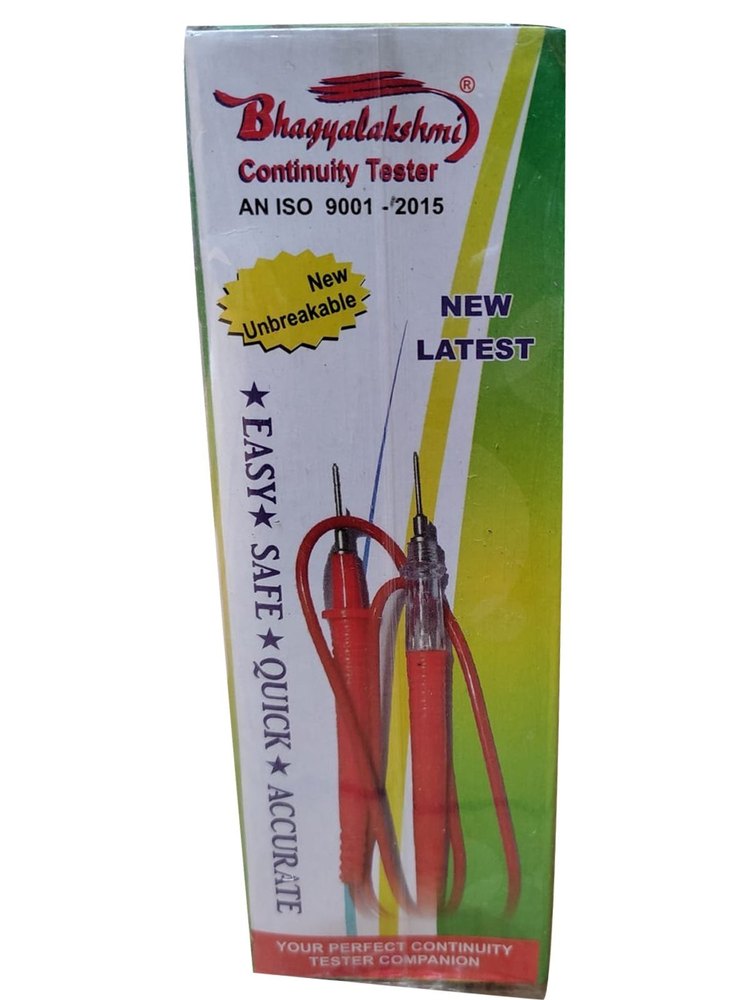 50Hz Bhagyalaxmi Continuity Tester, Handle Length: 5inch, 1.5m