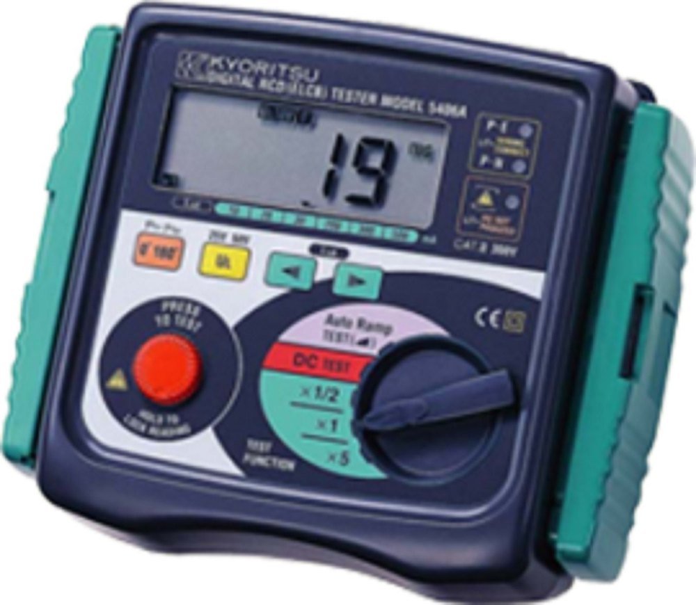 Kyoritsu KEW 5406A - 10 to 500 mA Digital RCD Tester .
