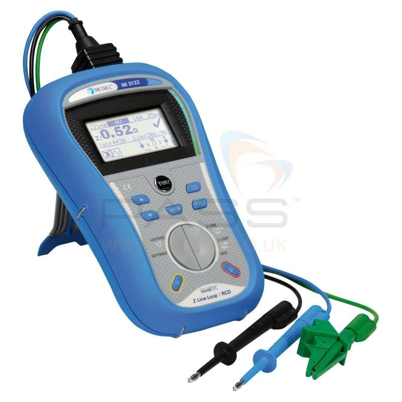Metrel Line Loop RCD Tester, Model Number: Mi 3122, 0 V To 550v