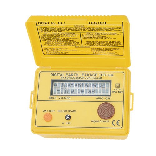 KM-2820EL Digital ELCB Tester / Earth Leakage Tester