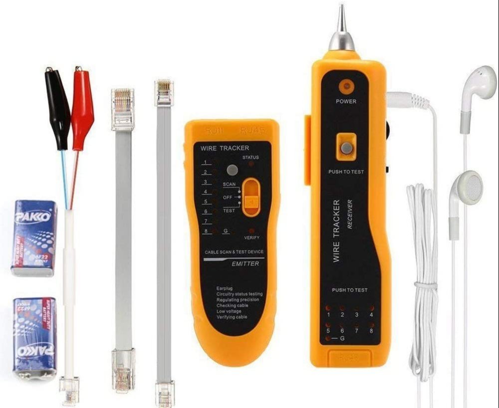 Plastic Black Wire Tracker