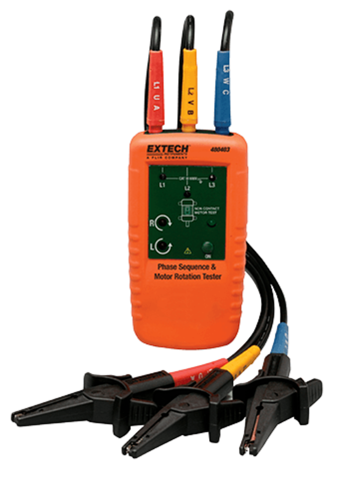 480403 Motor Rotation and 3-Phase Testers, For Industrial