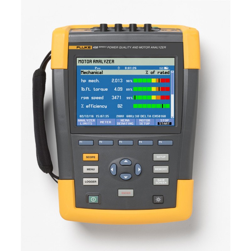 Techno Scientific Fluke Motor Analyser, For Laboratory Use, Model Name/Number: 438-II
