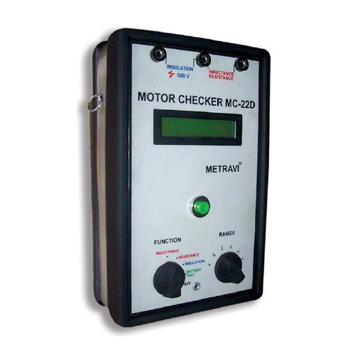 METRAVI Digital Motor Checker, MC 22D, for Industrial
