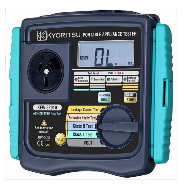 Kyoritsu 6201A Portable Appliance Tester