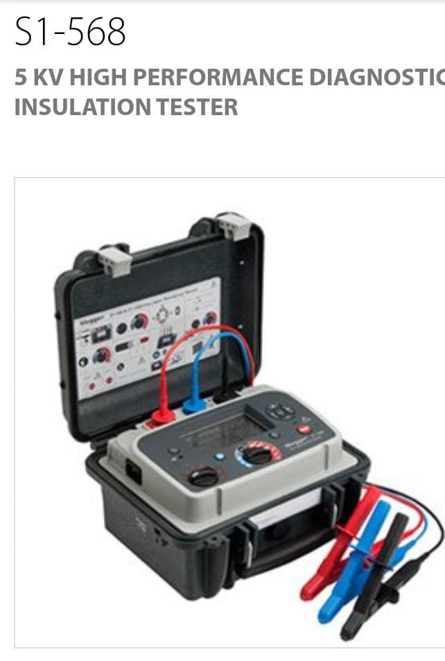 Megger S1 568, For Insulation Resistance