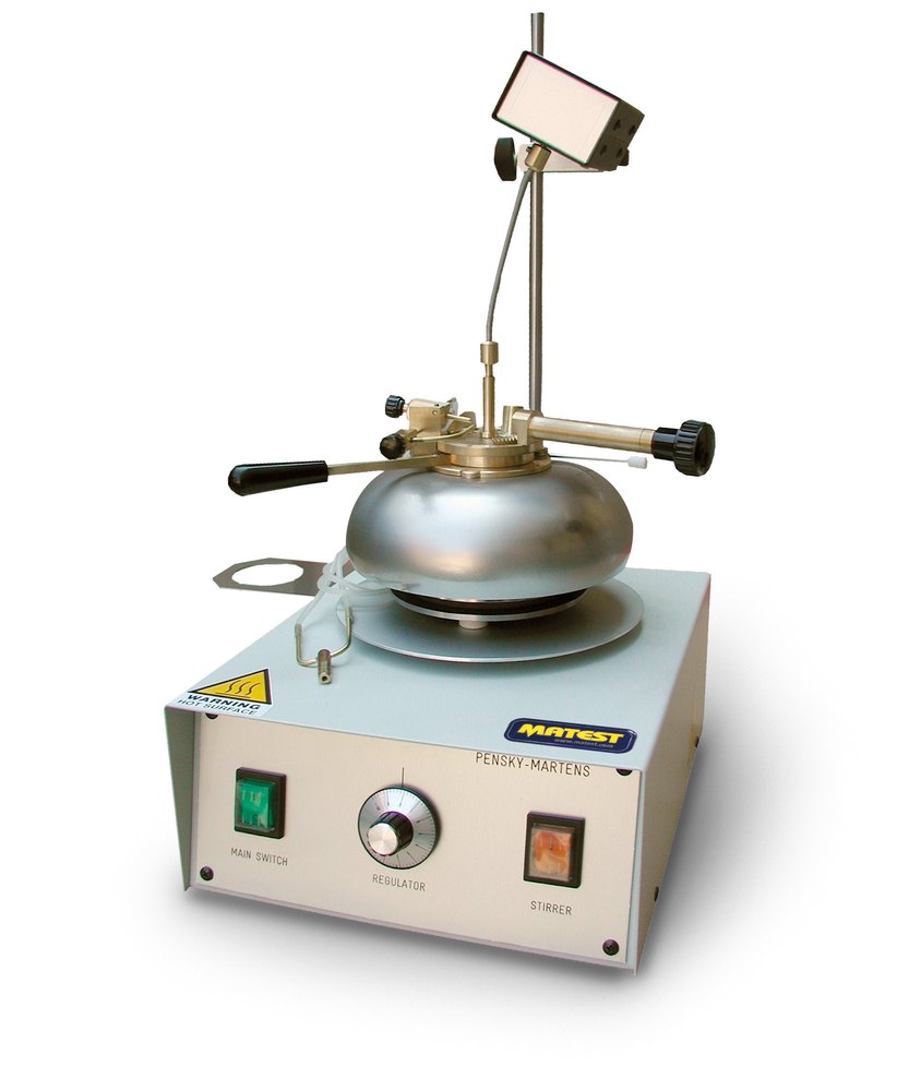 Pensky Martens Flash Point Tester