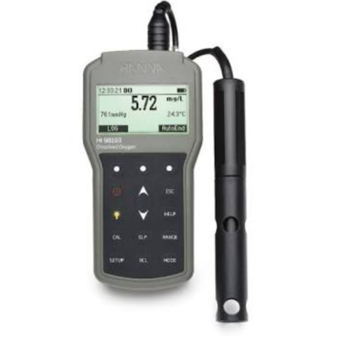 HI 98193 Dissolved Oxygen Meter, For Laboratory, 400 G