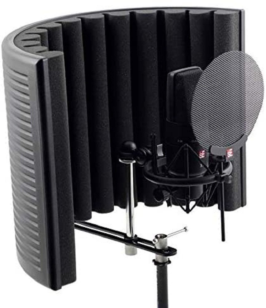 Fiber Portable Vocal Booth Reflection Filter, For Sound Reflectors