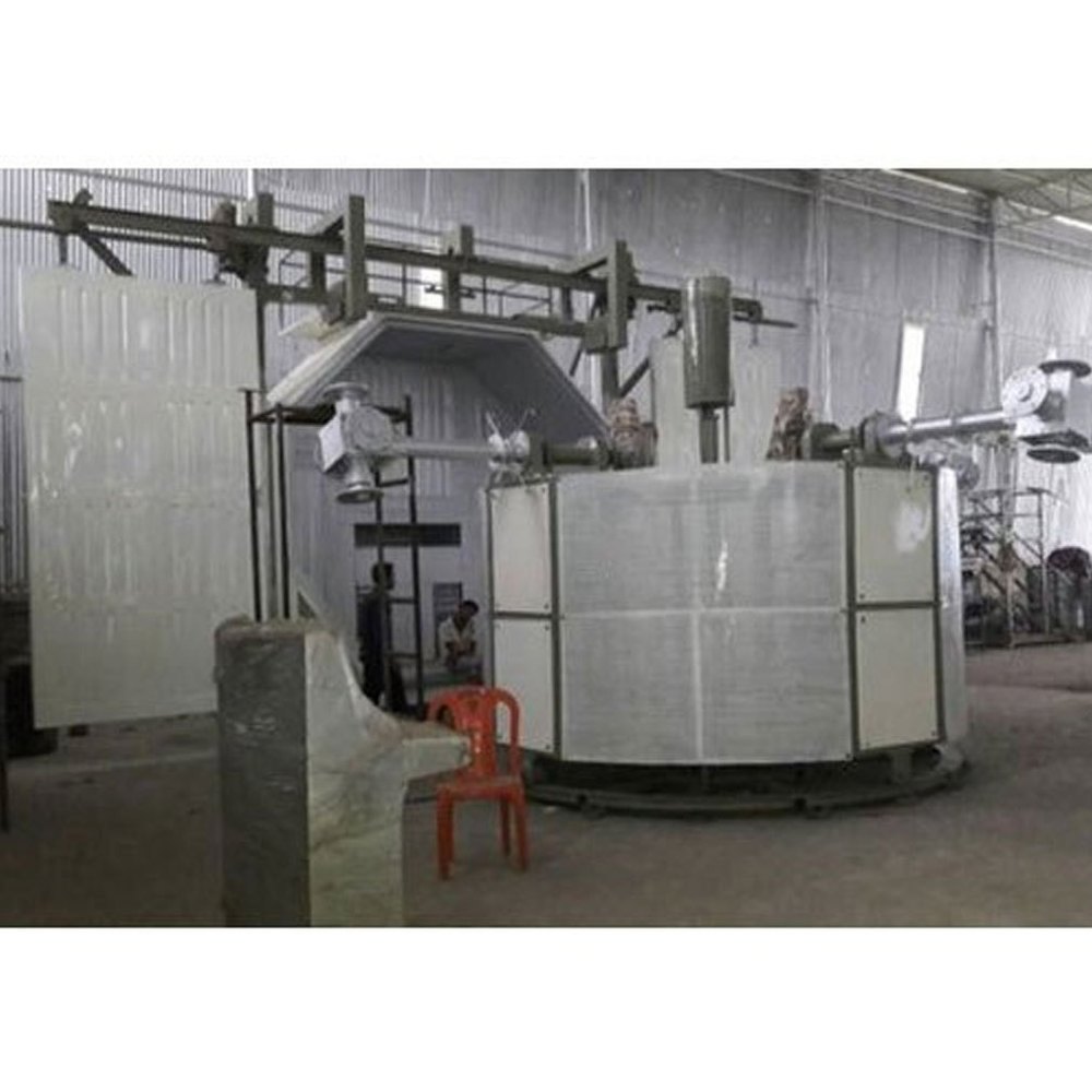 Ms & Ss 4 Arm Bi Axial Rotational Moulding Machine, Capacity: 65000 Litre Per Day, 32 Hp