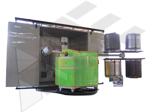 Three Arm Biaxle Machine