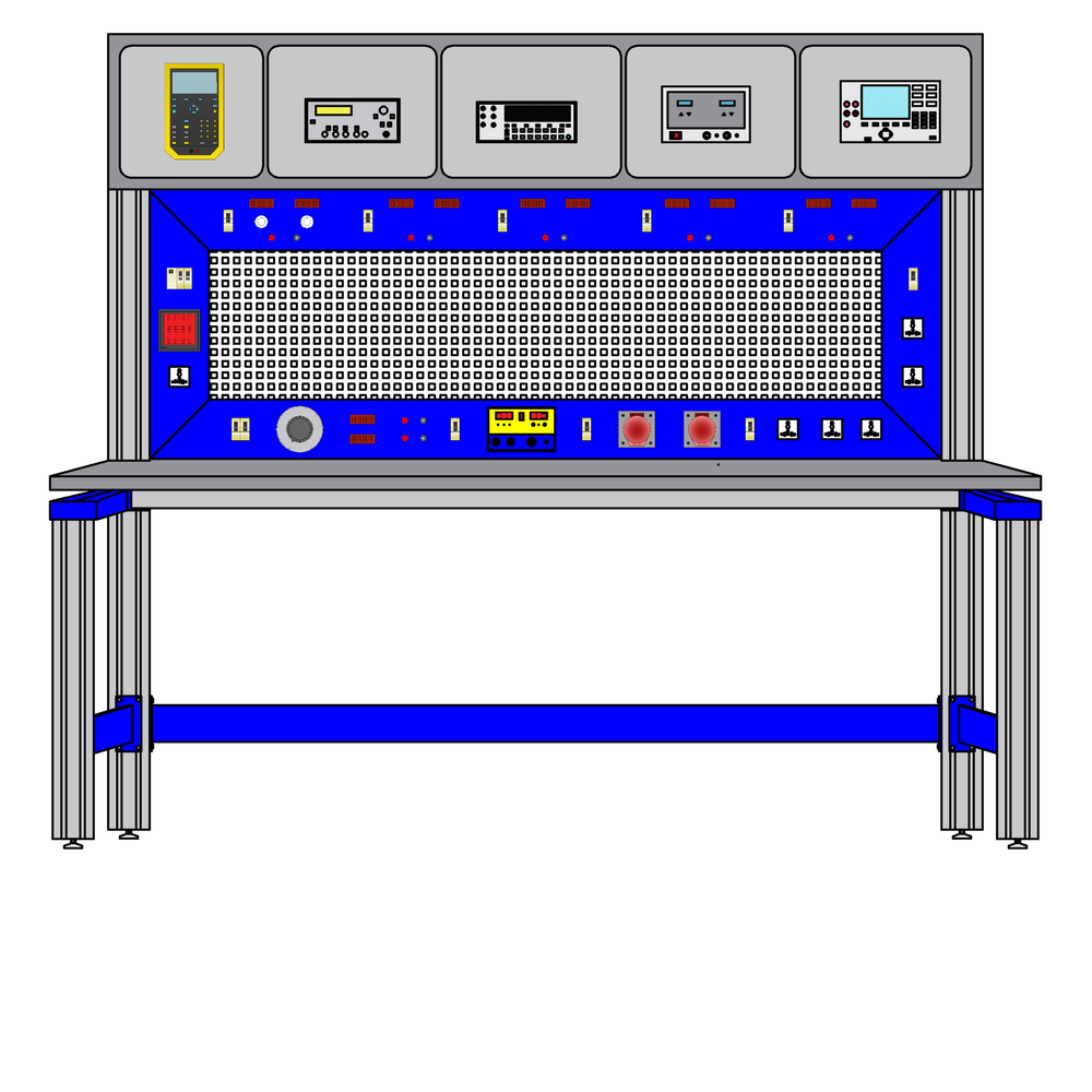Aluminium Electrical Test Bench