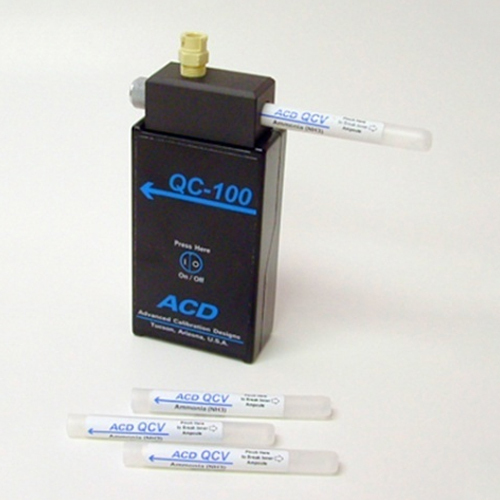 QC-100 Calibration Gas Bump Tester