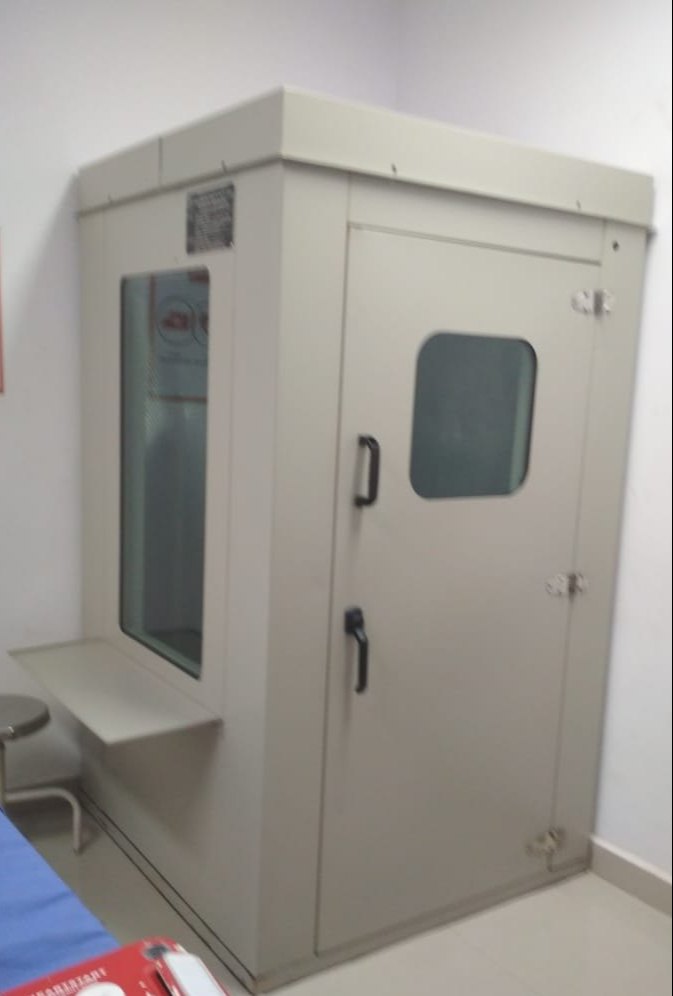 Steel Audiometric Testing Booth, For Hearing Test
