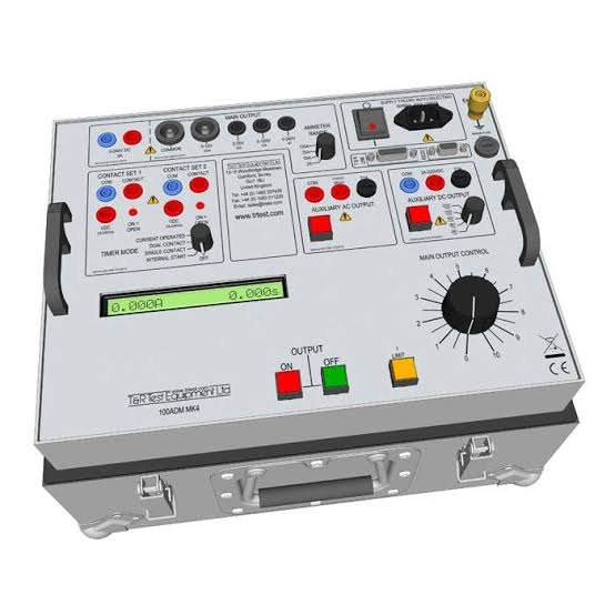 Secondary Current Injection Kit, Current Output: 0-100 Amp