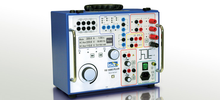 ISA TD 1000 PLUS Secondary Injection Relay Test Set for Industrial
